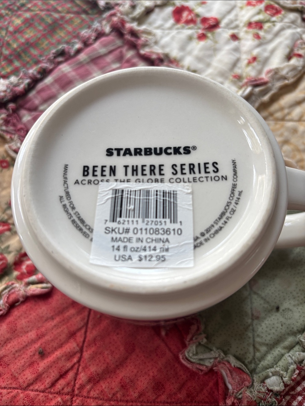 Starbucks Rhode Island Blue Interior Ceramic Mug - Picture 6 of 6